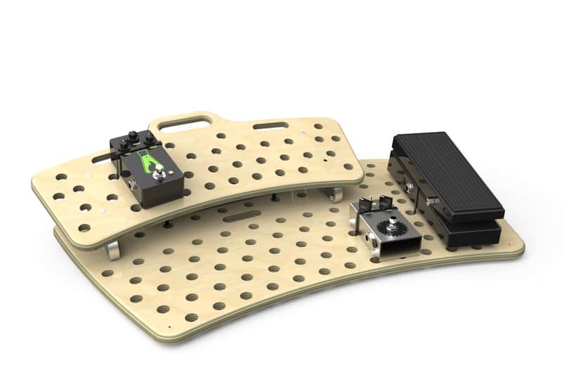 Holeyboard Std. Classic Pedalboard - 2 levels, USA, Lifetime Warranty image 1