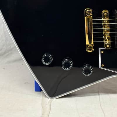 Gibson USA Custom Shop Explorer Custom Guitar with COA + Case 2024 - Ebony / Black image 7