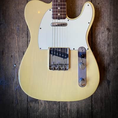 1973 Fender Telecaster in Blonde finish with rosewood neck & later hard shell case image 1