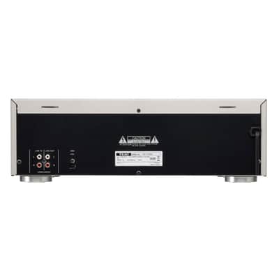 Teac: W-1200 Double Cassette Deck Player (W1200S) - Silver image 3