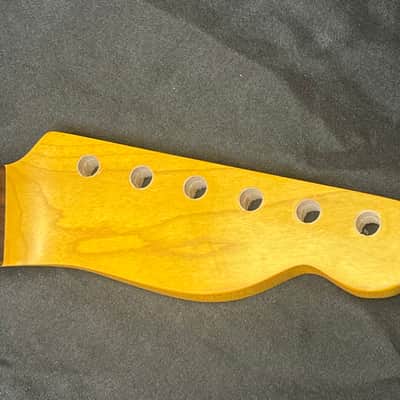 Aftermarket Telecaster Maple Neck Rosewood Fretboard Bone Nut - Satin Nitro image 4