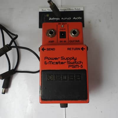 Vintage Boss PSM-5 Power Supply & Master Switch Effects Pedal Free USA Shipping image 2
