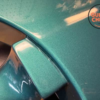 1997 Rickenbacker 325V59 Turquoise Rare Factory Color R Tailpiece OHSC image 14