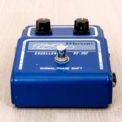 1970s Maxon PT-707 Phase Tone Vintage Guitar Effects Pedal Phase Shifter w/ Box, Ibanez image 3