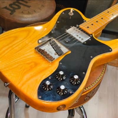 Fender Telecaster Custom with Maple Fretboard 1978 Natural image 17