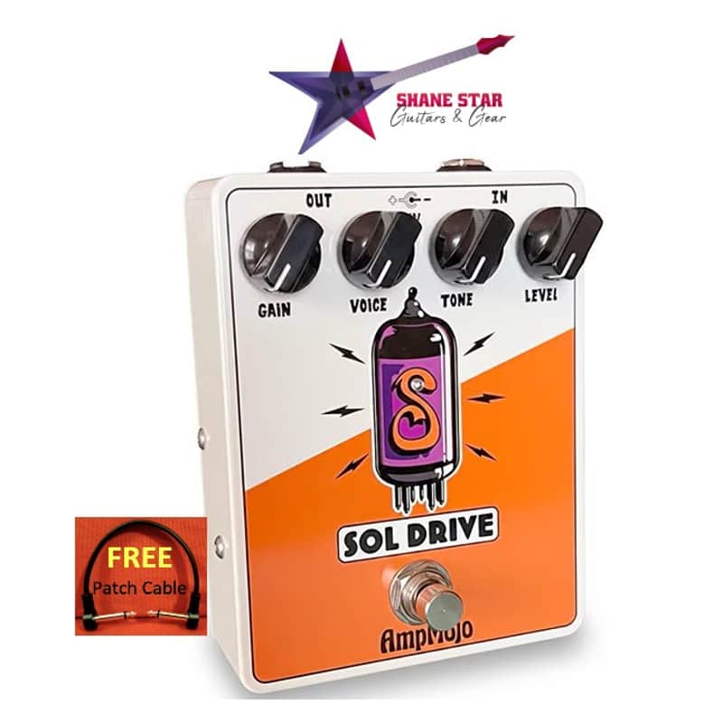 AmpMojo Sol Overdrive With A Tung-Sol 12AX7 Pre-Amp Tube! Adds A Level Of Harmonic Complexity image 1
