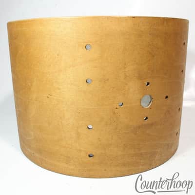 *Rogers 9x13"Dayton,OH Tom Drum Shell Vintage 60s Holiday Project Maple Refinish image 5