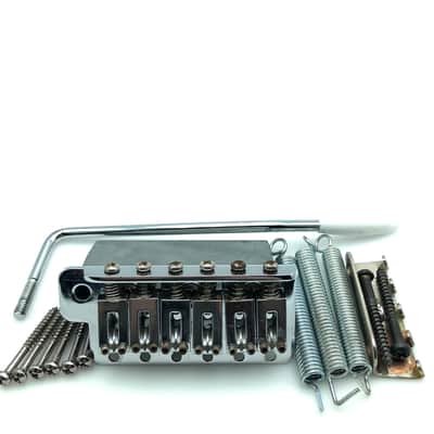 Stratocaster Style Tremolo Vibrato Assembly Chrome image 1