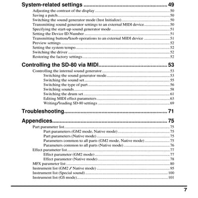 Roland Edirol SD-80 — 2 in 1 Owners Manual Guide Guide — 169 Pages — USA Made image 3