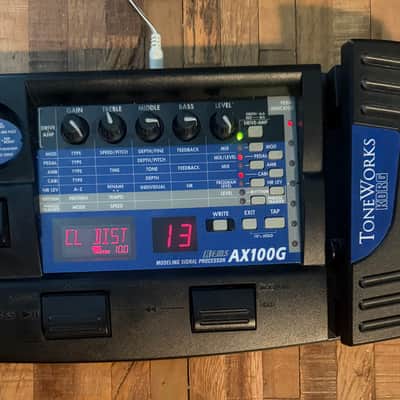 Korg Ax100G - Blue and black image 1