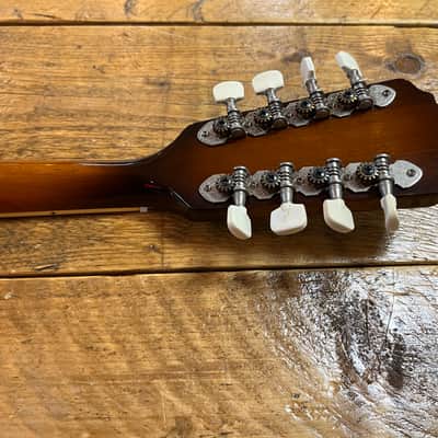 Aria M-300 Two Point Mandolin Japan 1970's - Sunburst image 13