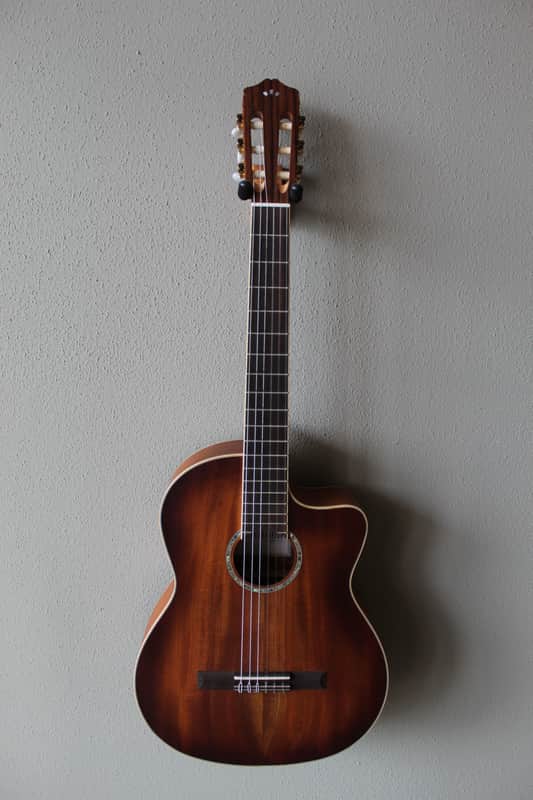 Used Cordoba C4-CE Nylon String Acoustic/Electric Classical Guitar with Gig Bag image 1
