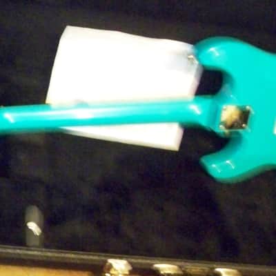 2004 G&L Legacy ( Stratocaster like ) Custom Order Belair Green Matching Headstock Painted Neck George Fullerton Leo Fender image 12