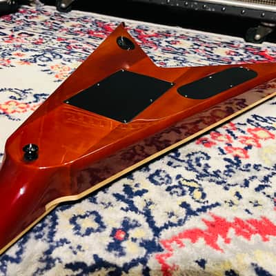 2004 B.C. Rich Exotic Pro JR V - Spalted Maple w/ SKB Flight Case image 16