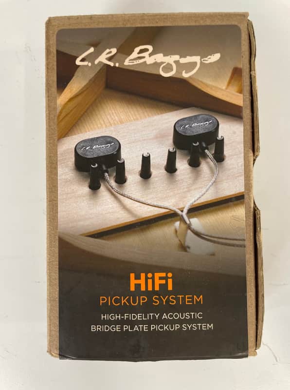 LR Baggs HiFi Acoustic Guitar Pickup/Preamp System, Black image 1