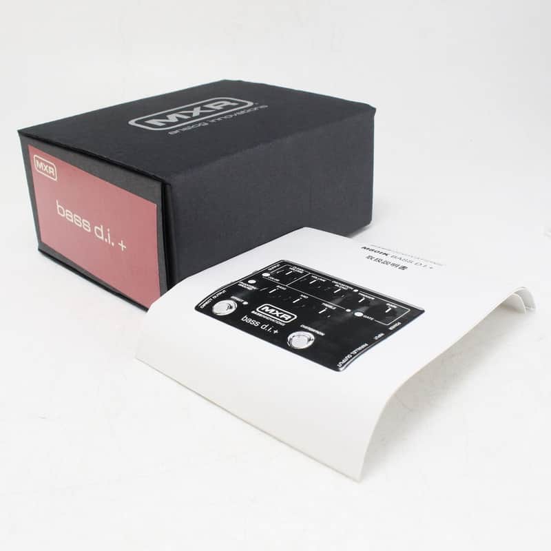 MXR M80 Bass D.I.+ Brushed Red [MMI16F292] (05/29) | Reverb