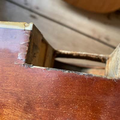 Eko Ranger VI 1960s 70s Acoustic Guitar Body Fair Condition image 20