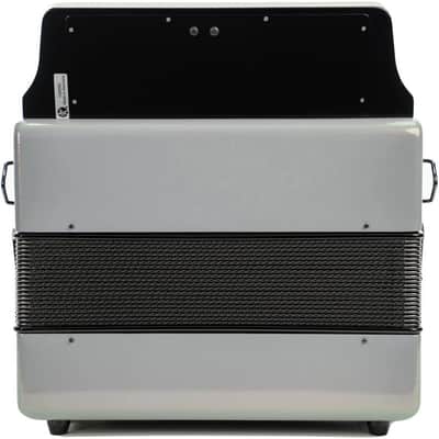 Mint Hohner Corona II MIG - Next Generation Diatonic Accordion GCF Silver Rainbow image 3