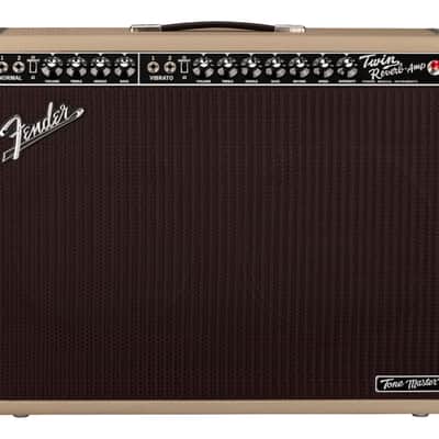 Fender Tone Master Twin Reverb 85W 2x12" Combo Amp Blonde image 2