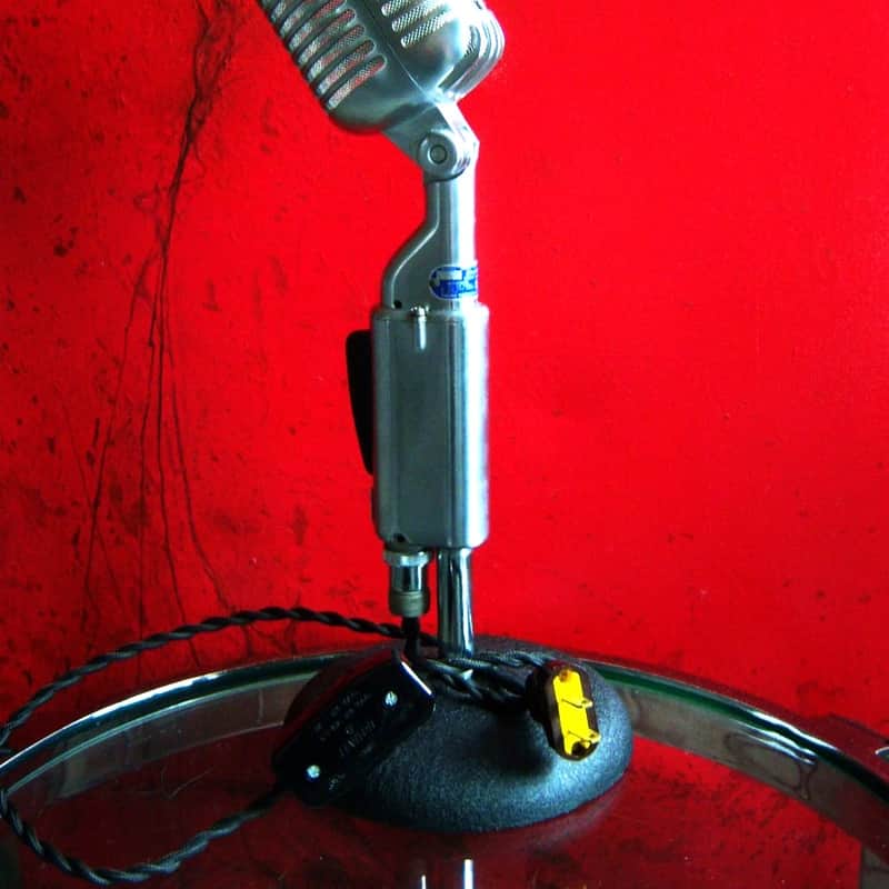 1956 Shure 55S Unidyne Microphone Metal