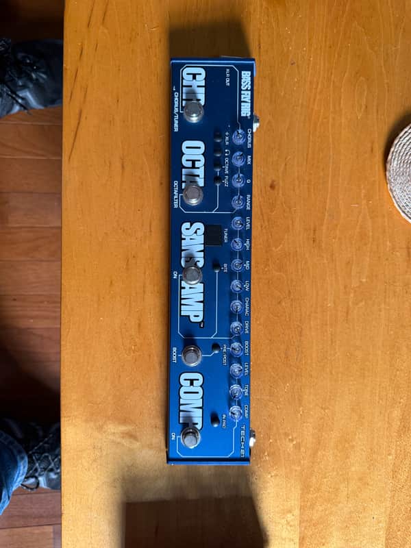 Tech 21 Bass Fly Rig Multi-Effect 2010s - Blue image 1