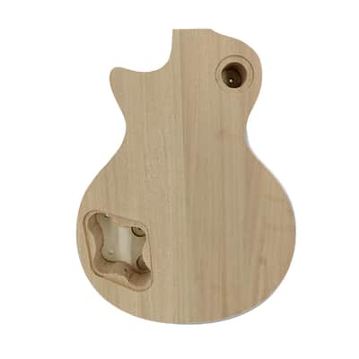 Mahogany Guitar Body Replacement for LP Style Guitar Body with Quilted Maple image 2