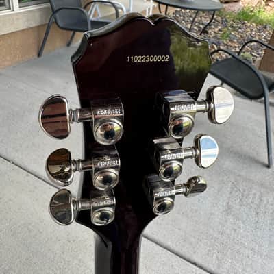 Epiphone Nighthawk Custom Reissue 2011 - Trans Black image 9