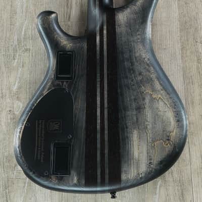 Mayones Viking VF 4 Multi-Scale 4-String Bass, Antique Black Matte, Ebony image 4