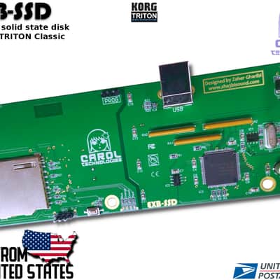 EXB-SSD All-in-one Solid State Disk for KORG TRITON Classic Keyboard & Rack