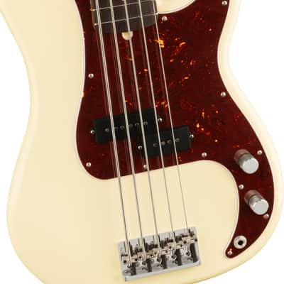 FENDER - American Professional II Precision Bass V Rosewood Fingerboard Olympic White - 0193960705 image 3