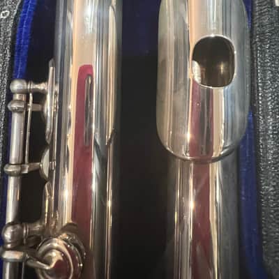 William S Haynes Handmade Conservatory Flute 1980 - Silver image 15