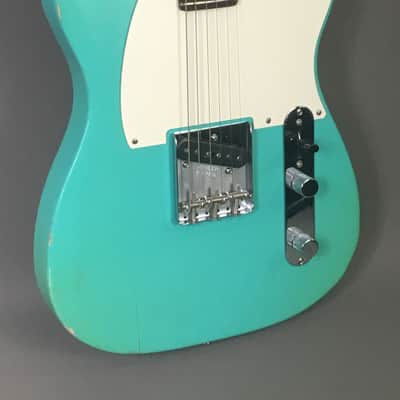 Wildwood Custom TL59 Eldred Esquire MJT Sea Foam Green Nitro Lacquer Relic Tele 6.5 Lb HSC image 2
