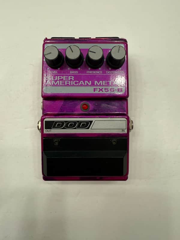 DOD Digitech FX56B Super American Metal Distortion Vintage Guitar Effect Pedal image 1