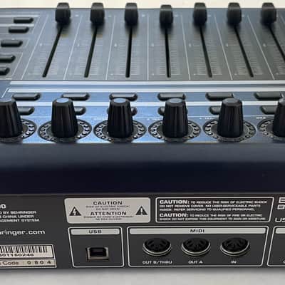 Behringer B-Control BCF2000 USB MIDI DAW Fader Controller 2010s - Standard image 2