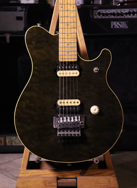 Music Man EVH Eddie Van Halen Signature 199x Trans Black image 1