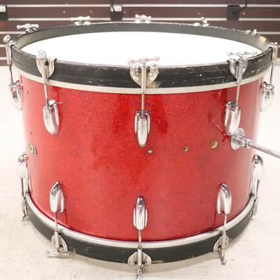 Slingerland Sound King 14x22 Bass Kick Drum Vintage 1950's image 8