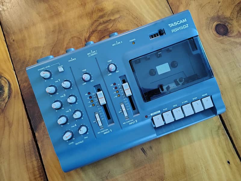 TASCAM Porta 02 Ministudio 4-Track Cassette Recorder | Reverb