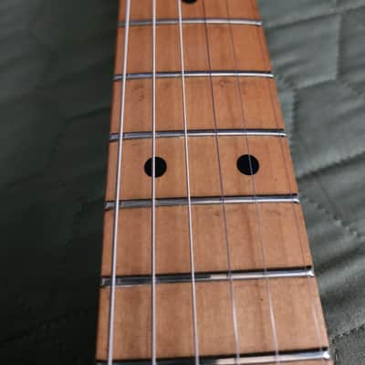 1981 Ibanez Blazer  string thru Brown with gigbag image 11