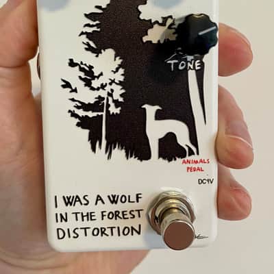 Reverb.com listing, price, conditions, and images for animals-pedal-i-was-a-wolf-in-the-forest-distortion