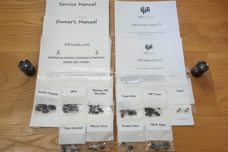 Marantz 2270 restoration kit filter capacitor repair rebuild fix image 1