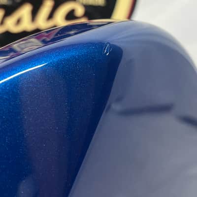 Fender Standard Stratocaster strat HSS Electric Guitar MIM - Made in Mexico- Electron Blue image 22