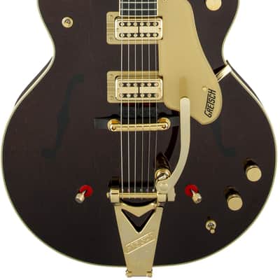 Gretsch G6122T-62 Vintage Select '62 Chet Atkins Country Gentleman Walnut Stain Bigsby w/case image 2