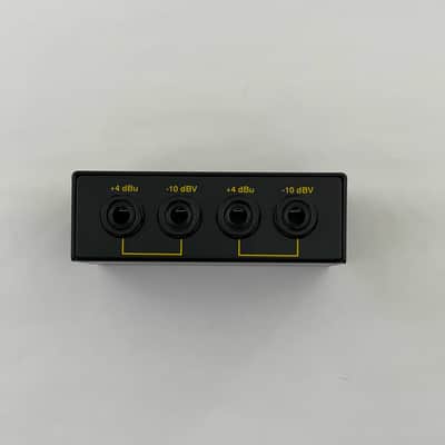 Ebtech LLS-2 Dual Channel Line Level Shifter/Hum Eliminator 2010s - Black image 3