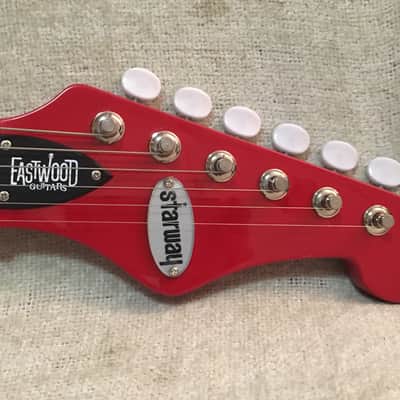 Eastwood Pete Shelley Signature Starway Buzzcocks 2007 Red Only 88 Made #20 image 6