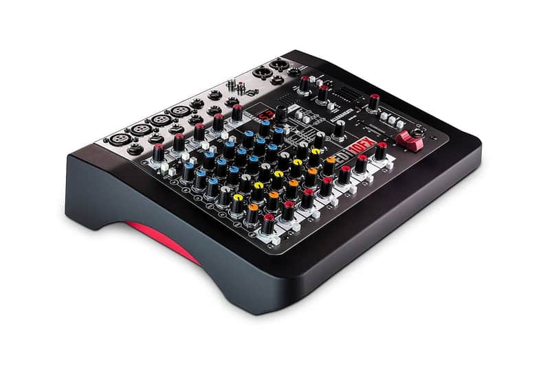 Allen & Heath ZEDi-10FX - Compact Hybrid Audio Mixer/4x4 USB Interface with 61 Studio Quality FX (AH-ZEDi-10FX),Black image 1