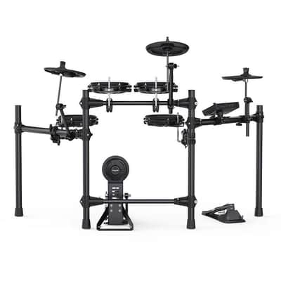 NuX DM-210 Electronic Drum Set with Diverse Sound Library and Coach Function | Recordable Drum Kit, Black image 5