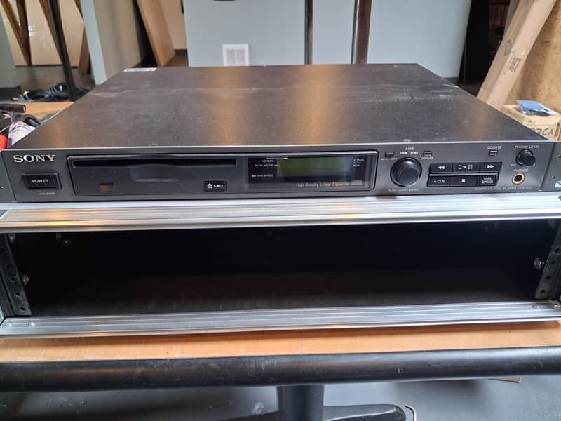 Sony - CDP-D11 | Professional Grade CD Player w/High Density Linear Converter image 1