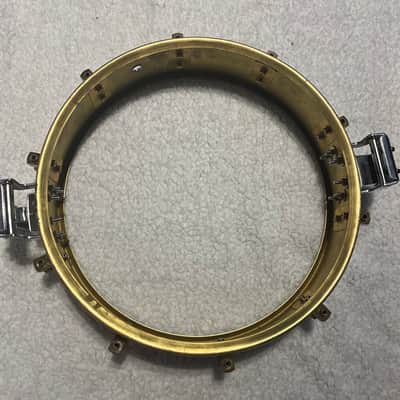 Yamaha SD-493 14x3.5" Brass Piccolo Snare Drum 1987-1996 - Brass image 18