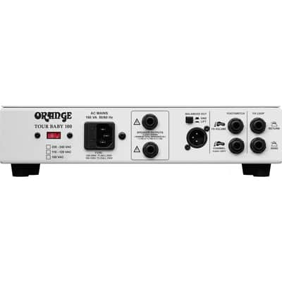 Orange Tour Baby Twin Channel SS Guitar Amplifier Head (100 Watts), Open Box (Like New) image 4