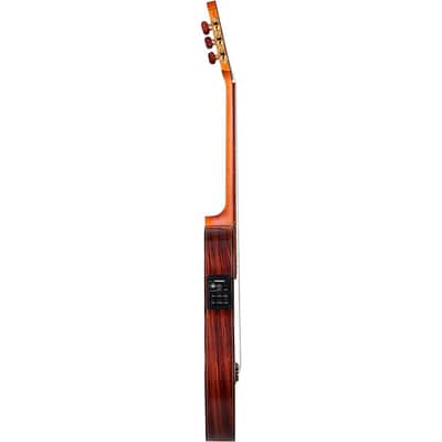 Kremona F65CW TL Thin-Bodied Nylon-String Acoustic-Electric Guitar Regular Natural image 6